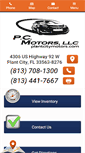 Mobile Screenshot of plantcitymotors.com